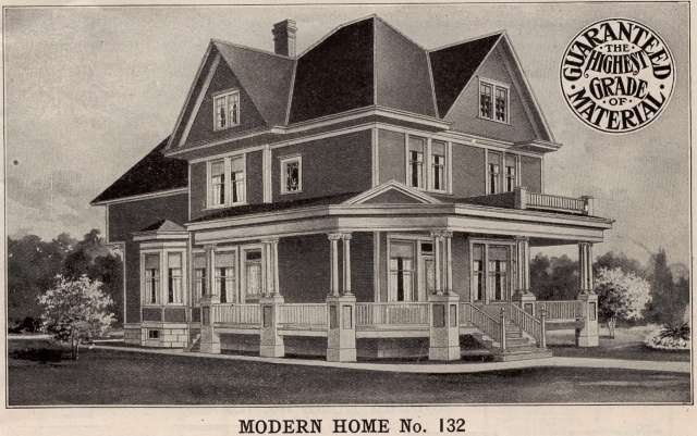 Modern Homes Number 132 from 1908